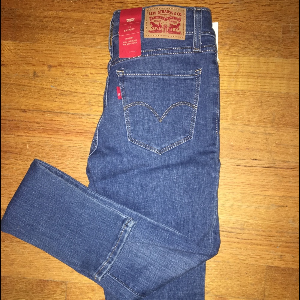 Levi skinny jeans